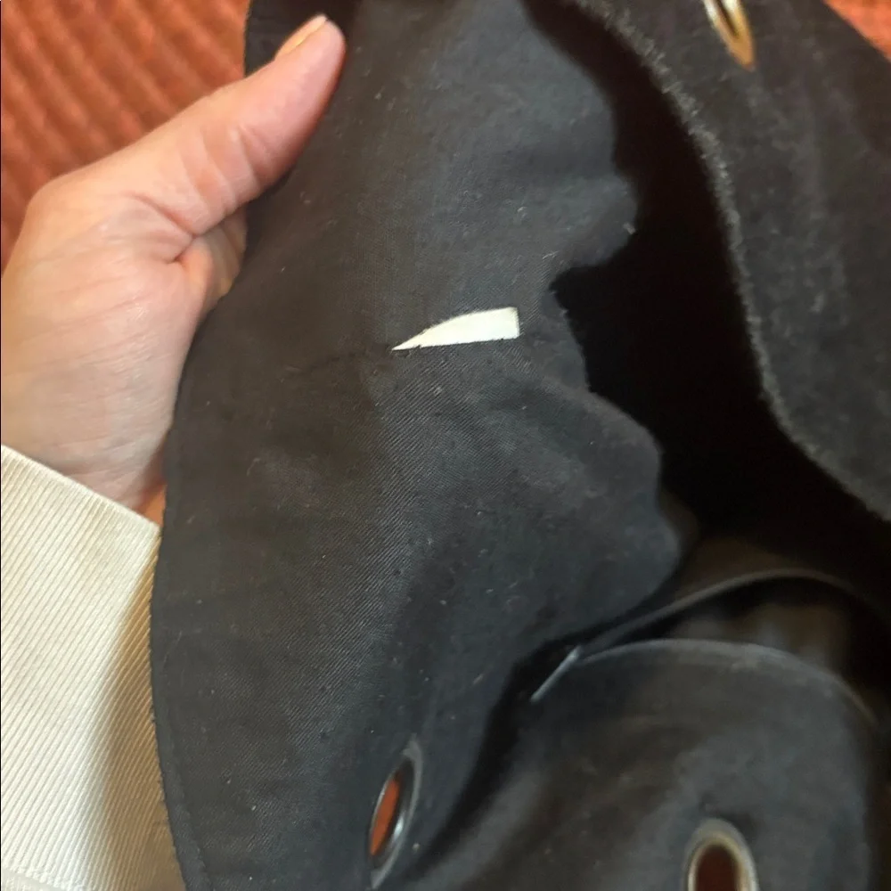 Black Suede Shoulder Bag